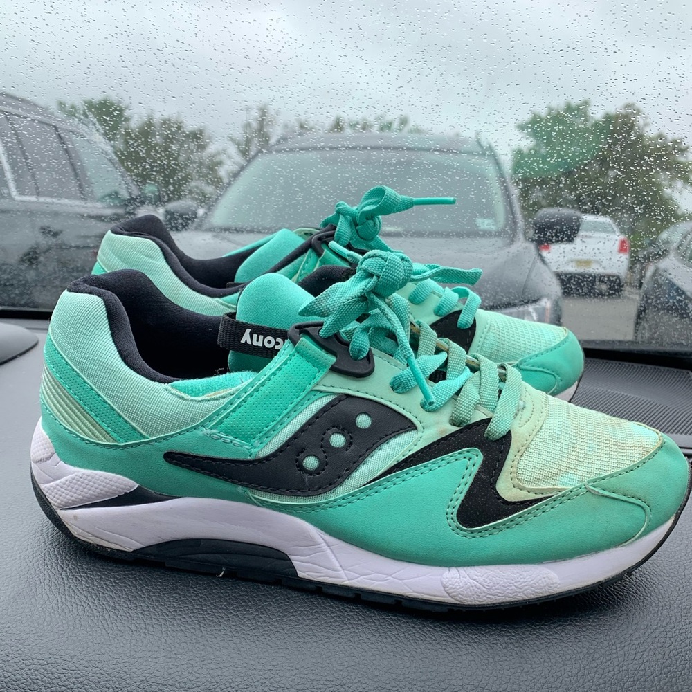 Saucony mint green